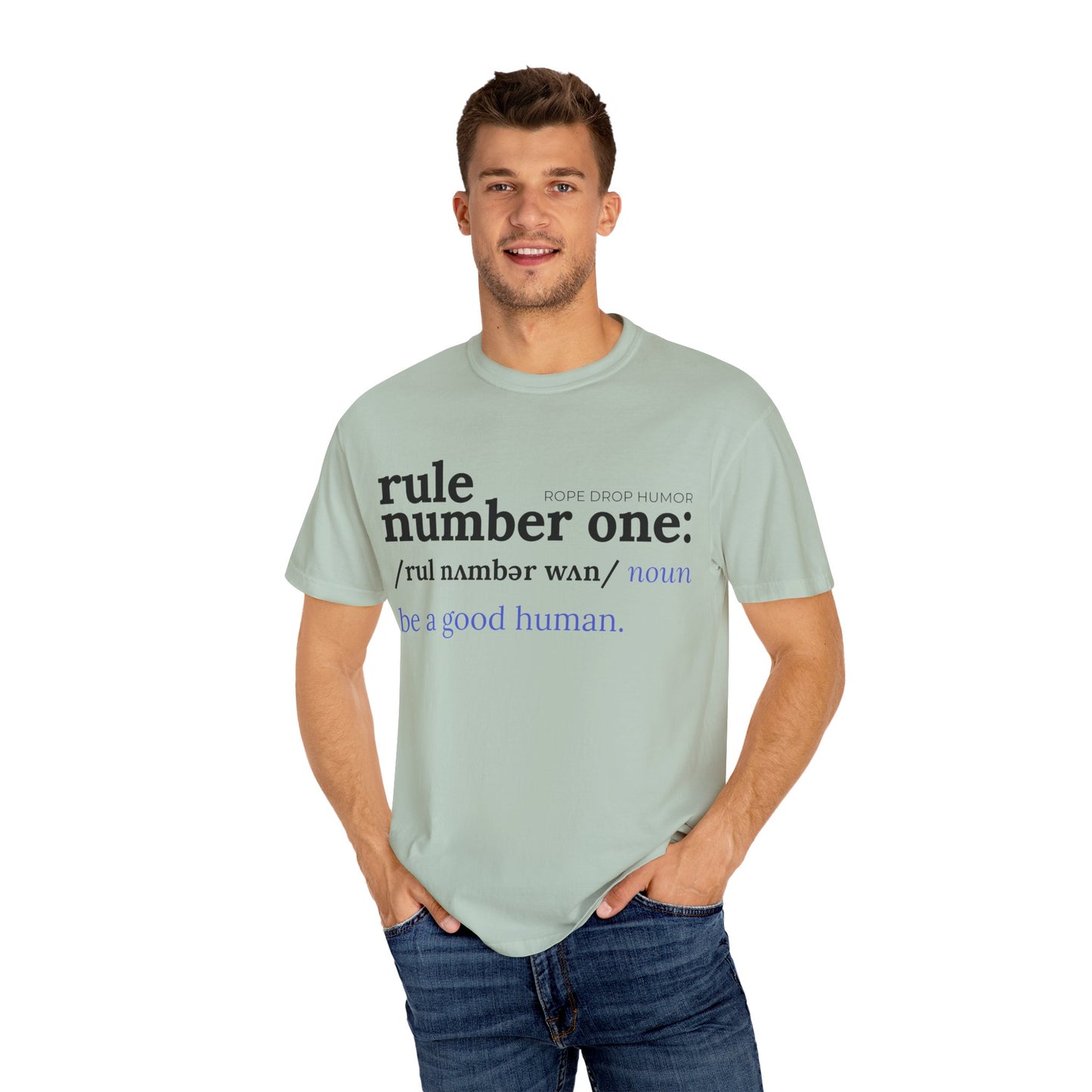 be a good human comfort colors