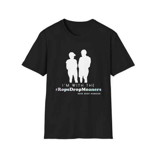 Shirt of the month: I'm with the Rope Drop Moaners