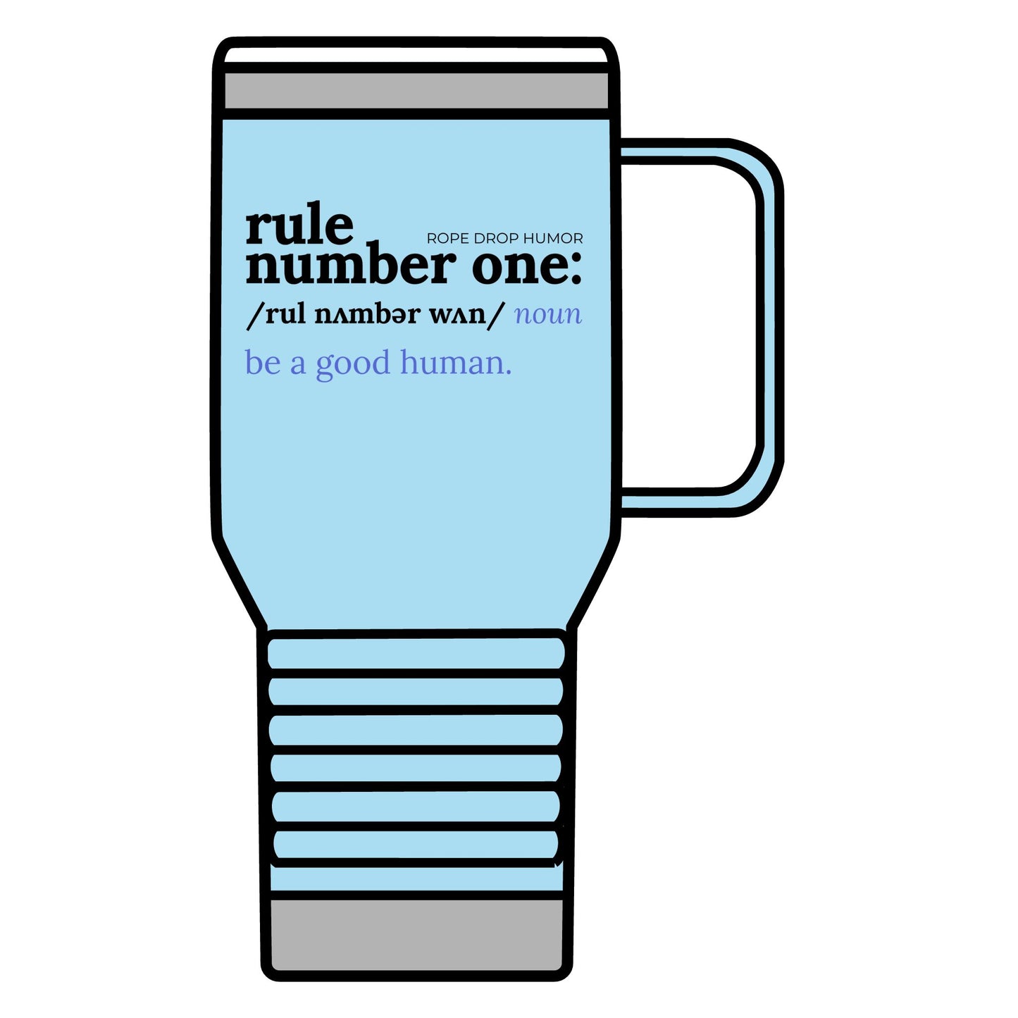 Be a good human vacuum insulated coffee tumbler