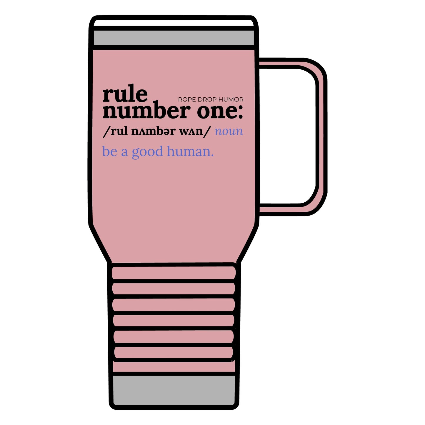 Be a good human vacuum insulated coffee tumbler