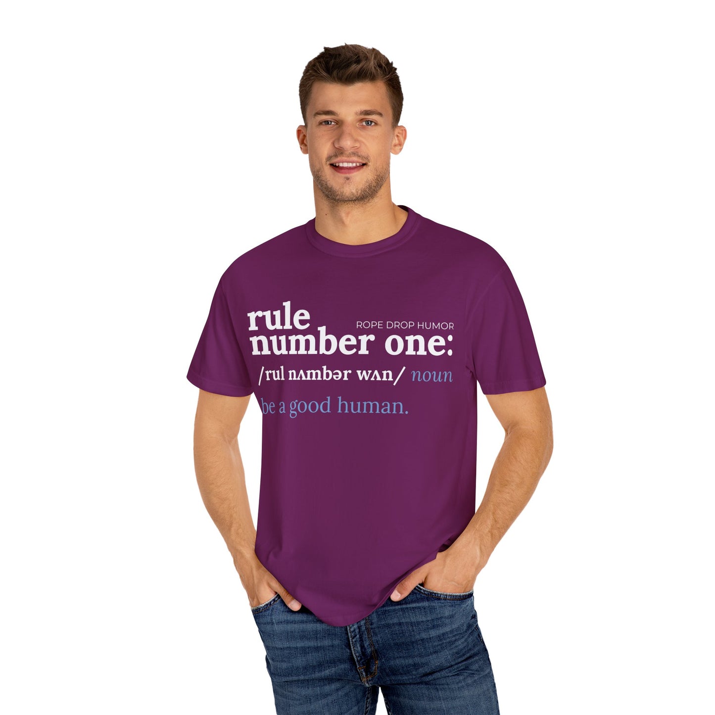 be a good human comfort colors