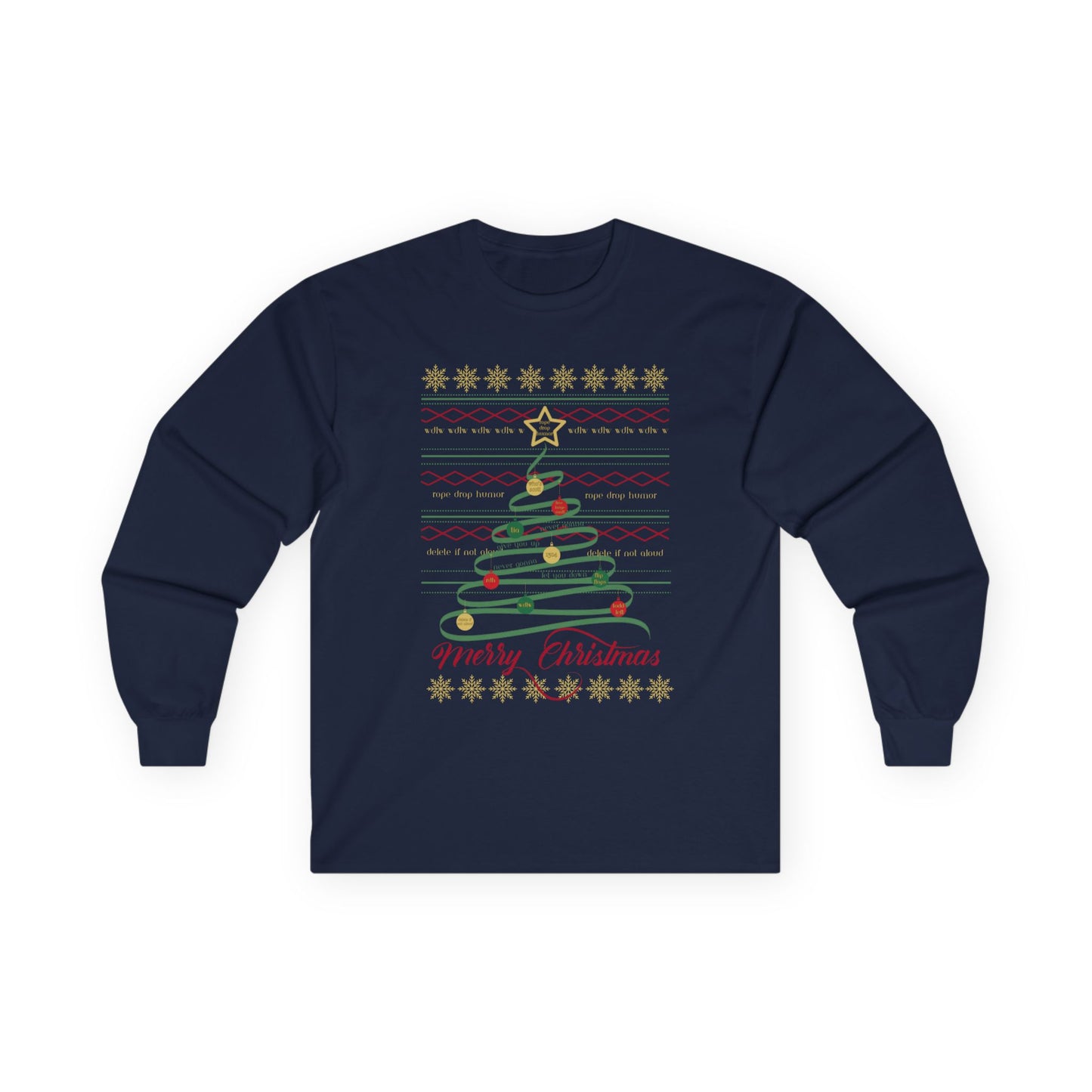 Shirt of the month: Ugly Christmas Sweater T-shirt Long Sleeve