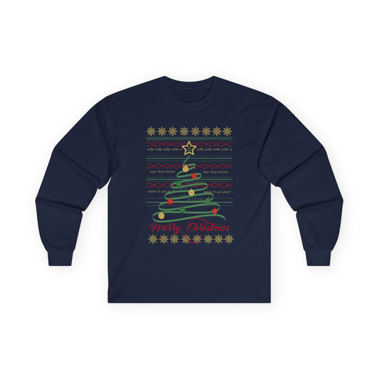 Shirt of the month: Ugly Christmas Sweater T-shirt Long Sleeve