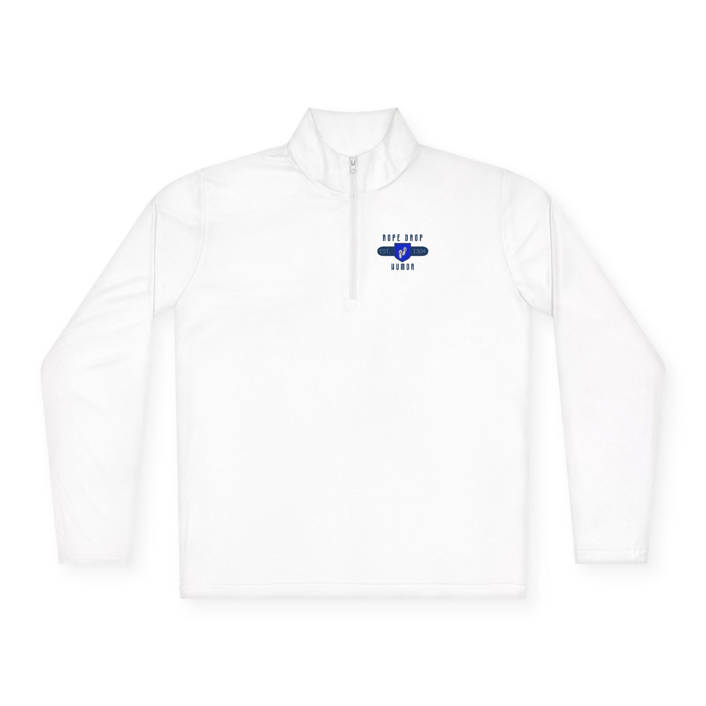 Quarter-Zip Pullover of the month: ROPE DROP HUMOR