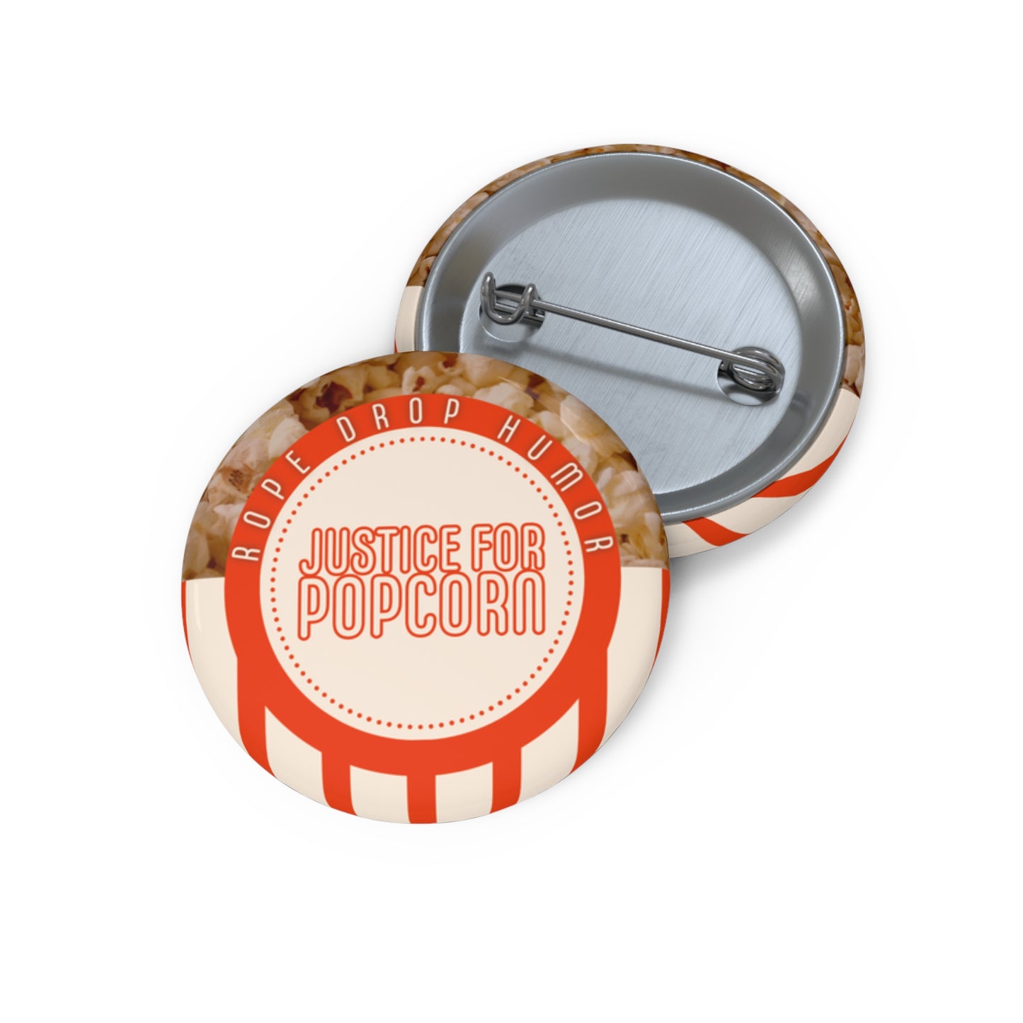 Justice for Popcorn Button