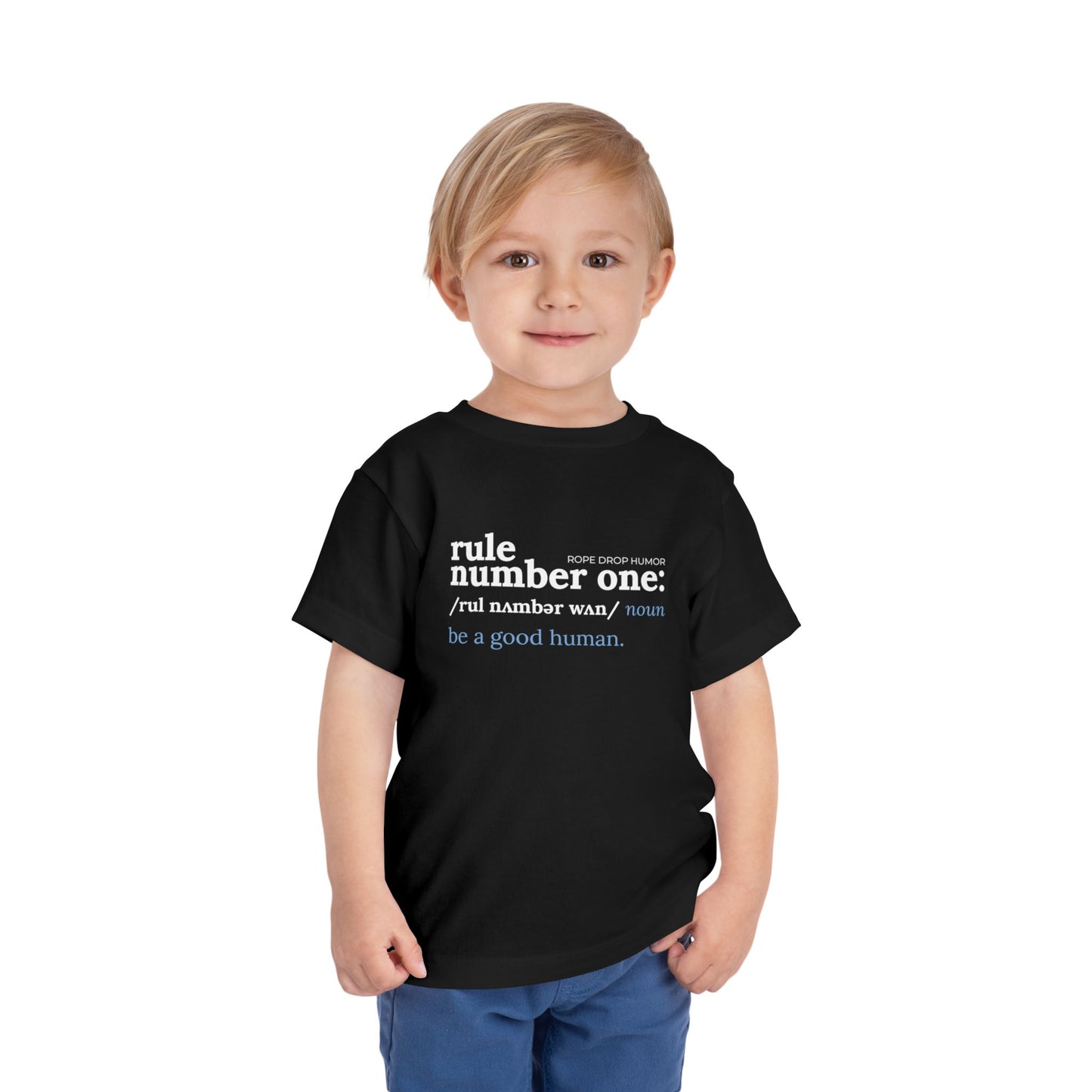 be a good human toddler