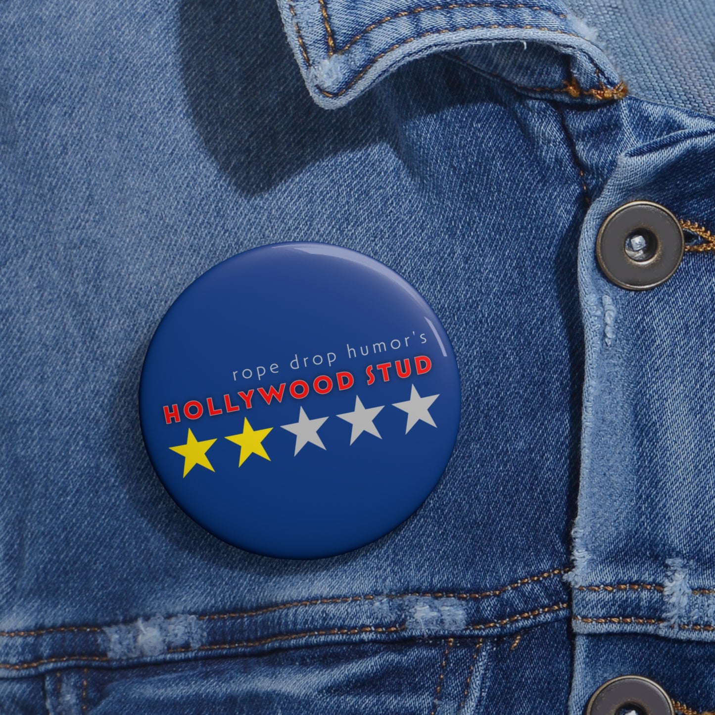 Hollywood stud or nah? button