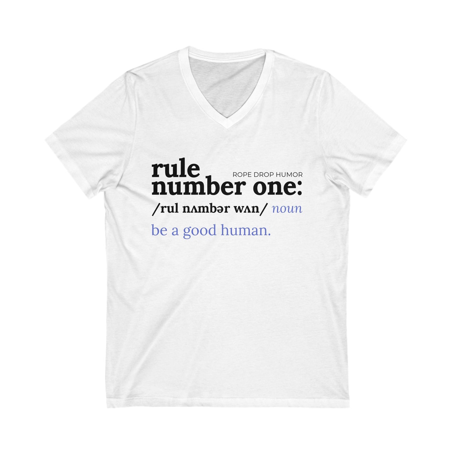be a good human v-neck
