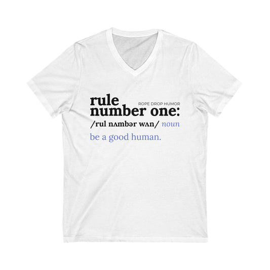 be a good human v-neck