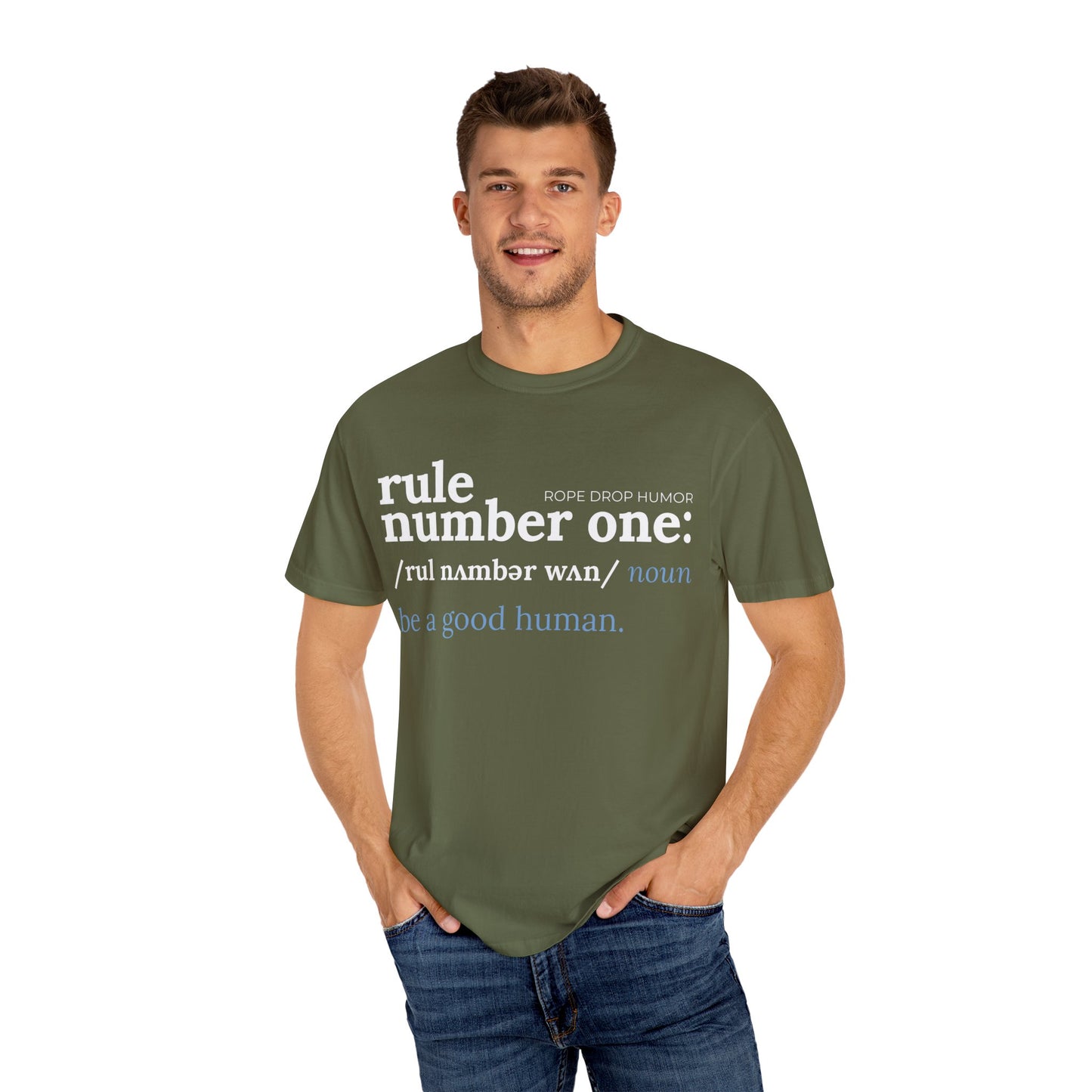 be a good human comfort colors