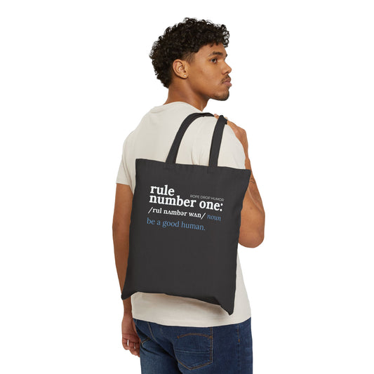be a good human tote