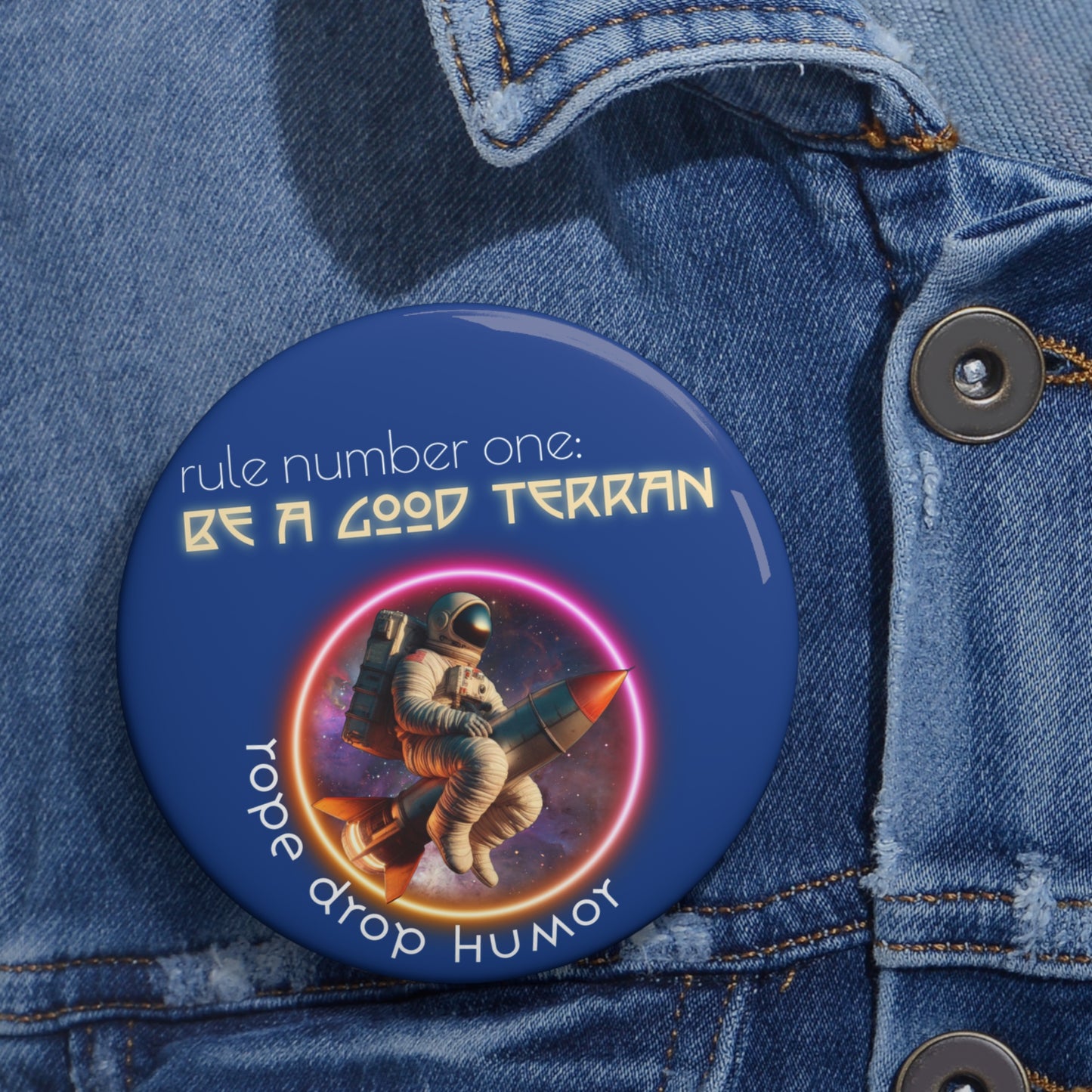 Be a good Terran Button