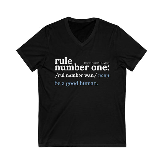 be a good human v-neck
