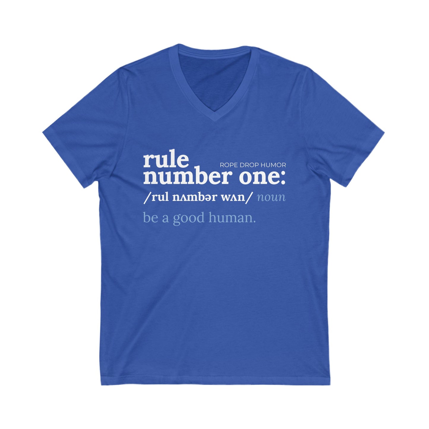 be a good human v-neck