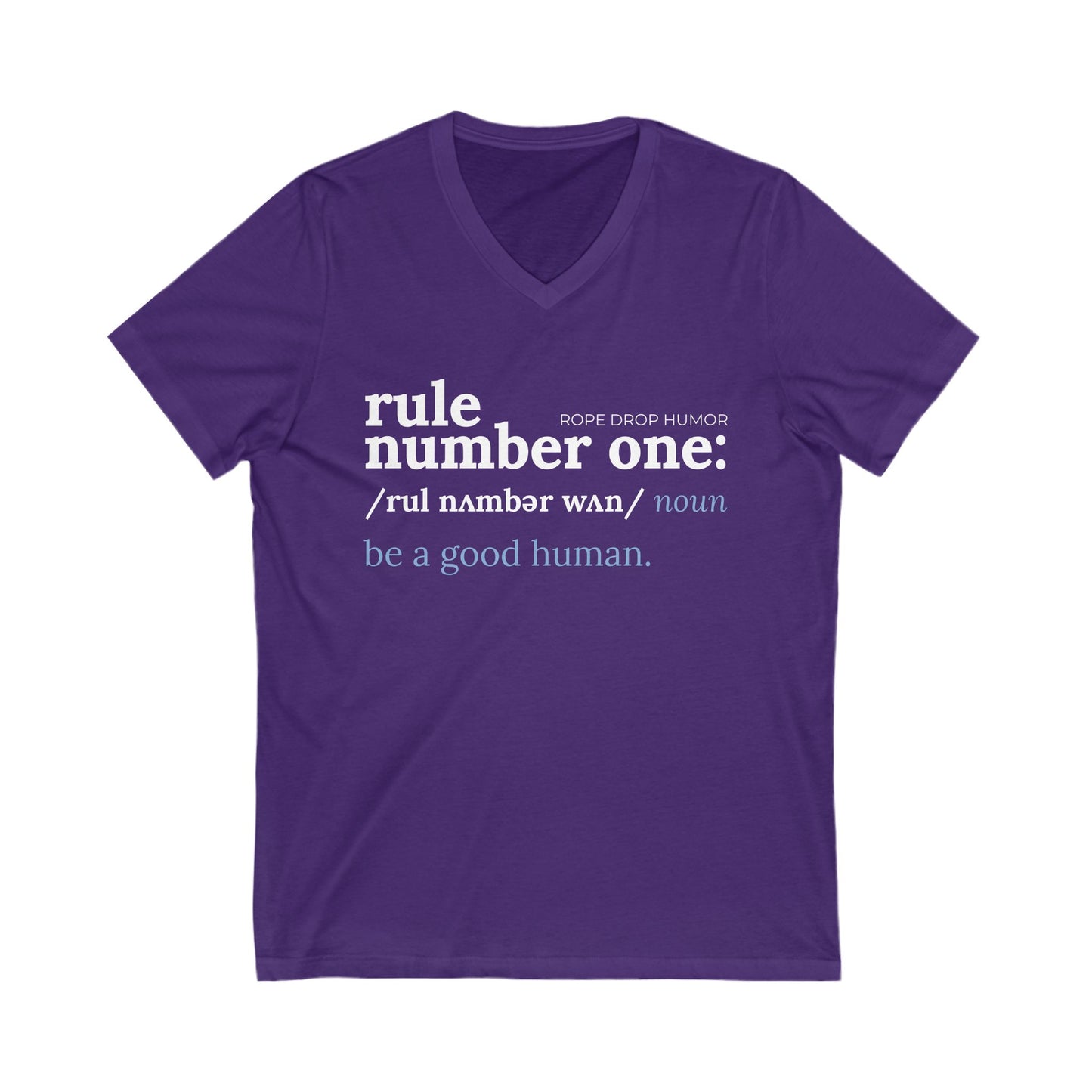 be a good human v-neck