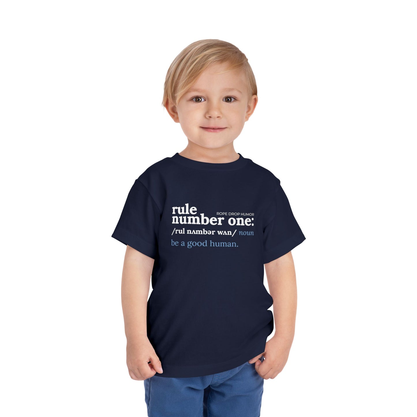 be a good human toddler