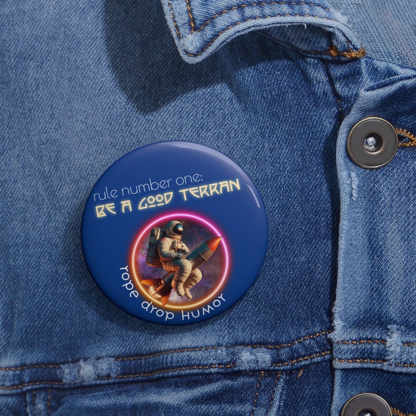 Be a good Terran Button