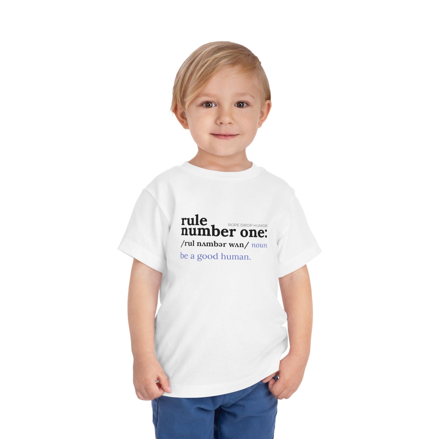 be a good human toddler