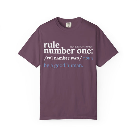 be a good human comfort colors