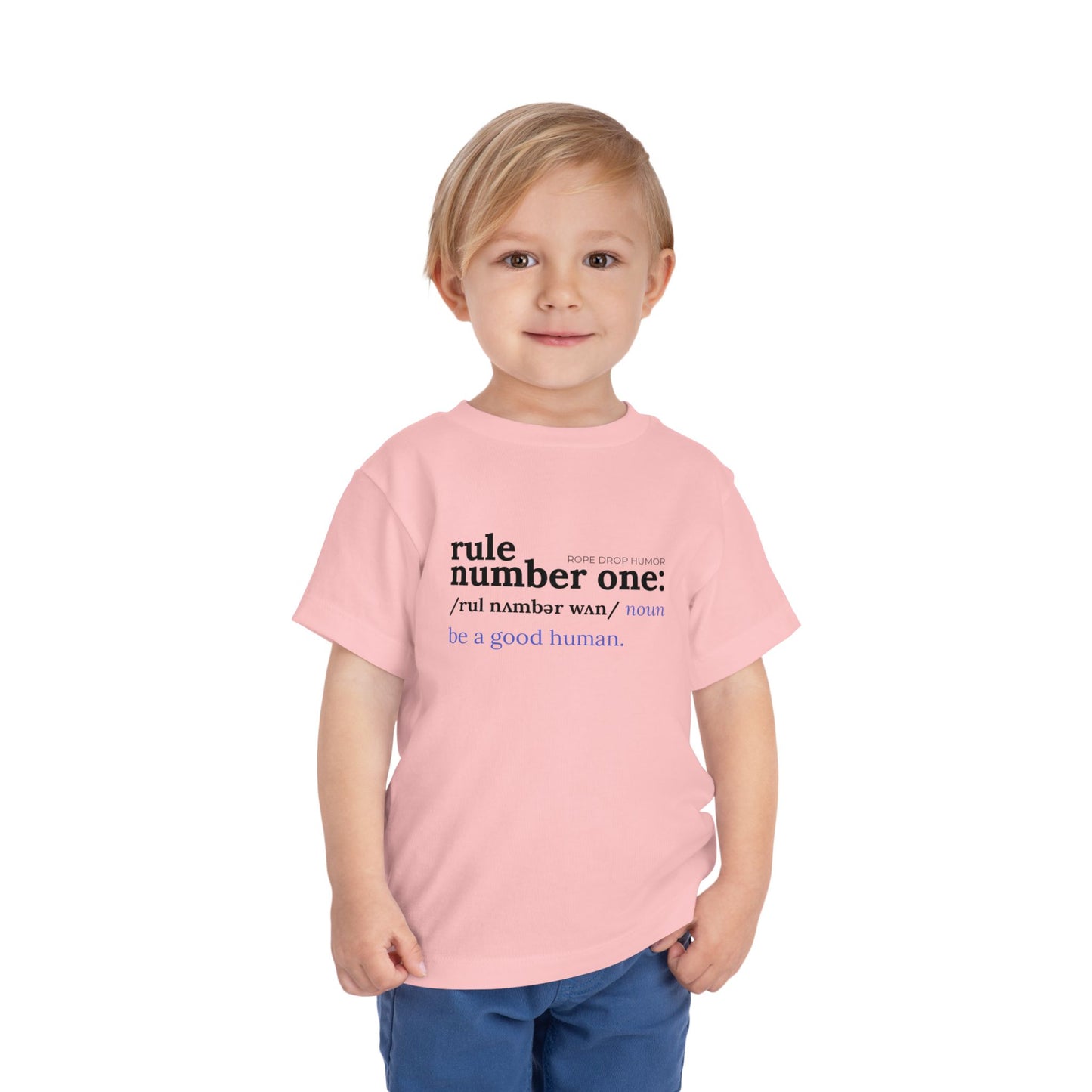 be a good human toddler
